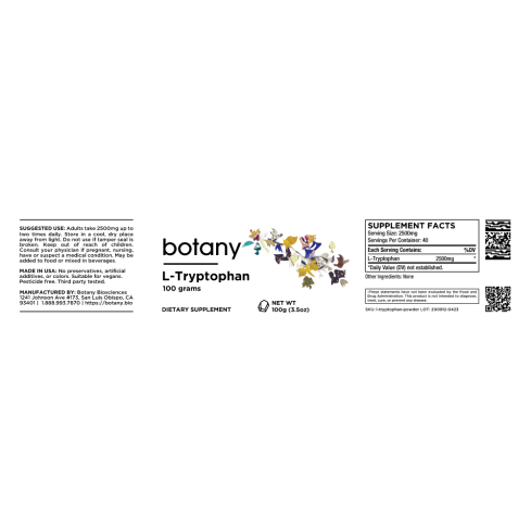L-Tryptophan – Powder, 100g
